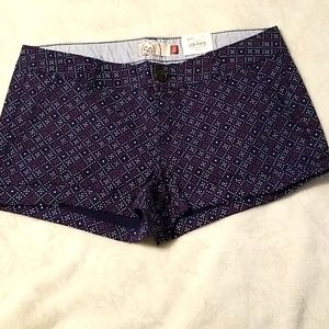 So Shortie Patterned Shorts